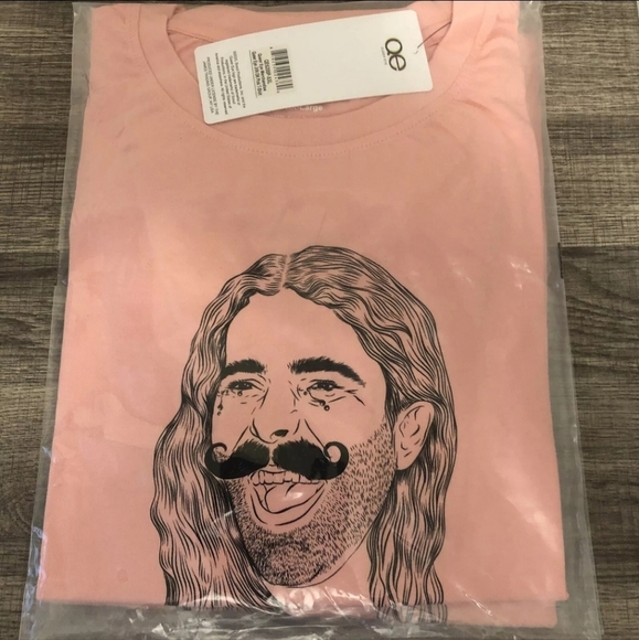 Queer Eye Jonathan Van Ness Ok, Its Totally Fine. Why am‎ I Crying? Graphic Tee - Picture 2 of 7